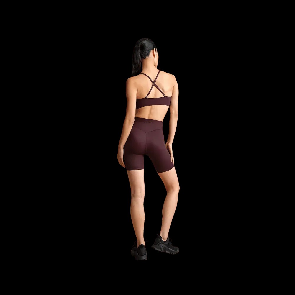 Nike X Skims Shine Women's High-Waisted 5" Biker Shorts CURRANT - HypeFly India View 5