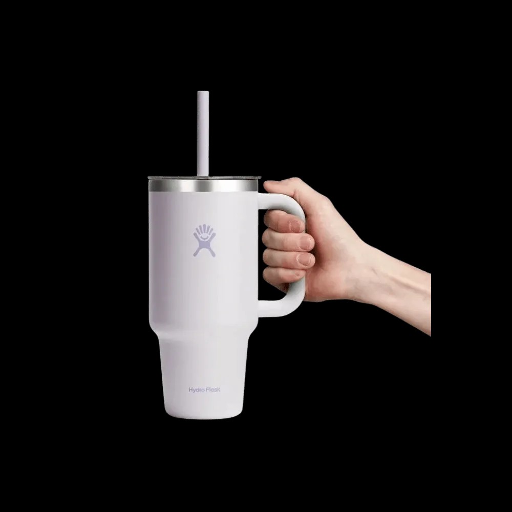 Hydro Flask 24 oz Travel Tumbler Cloud Pink - HypeFly India View 4