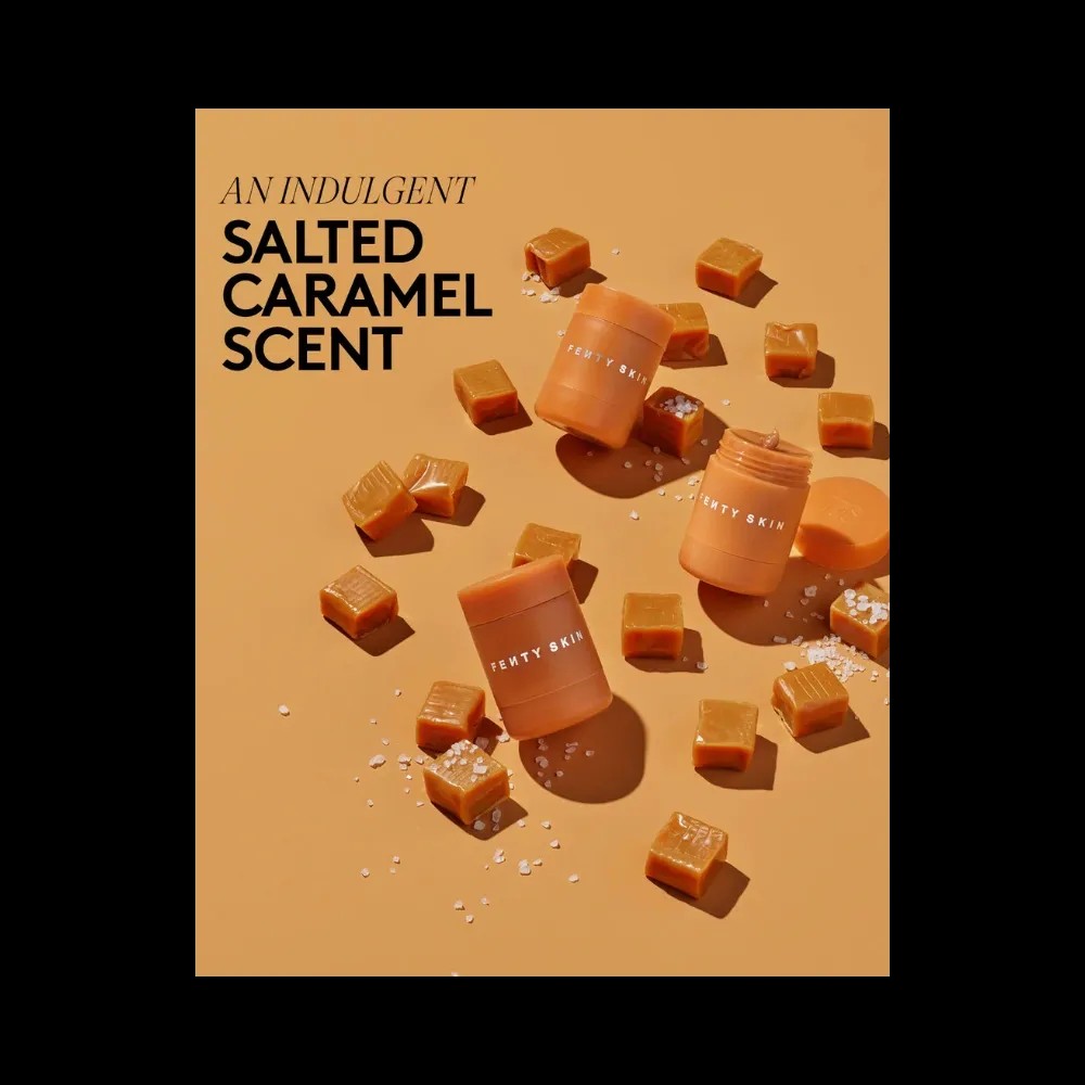 Fenty Plush Puddin' Intensive Recovery Lip Mask Salted Caramel - HypeFly India View 5