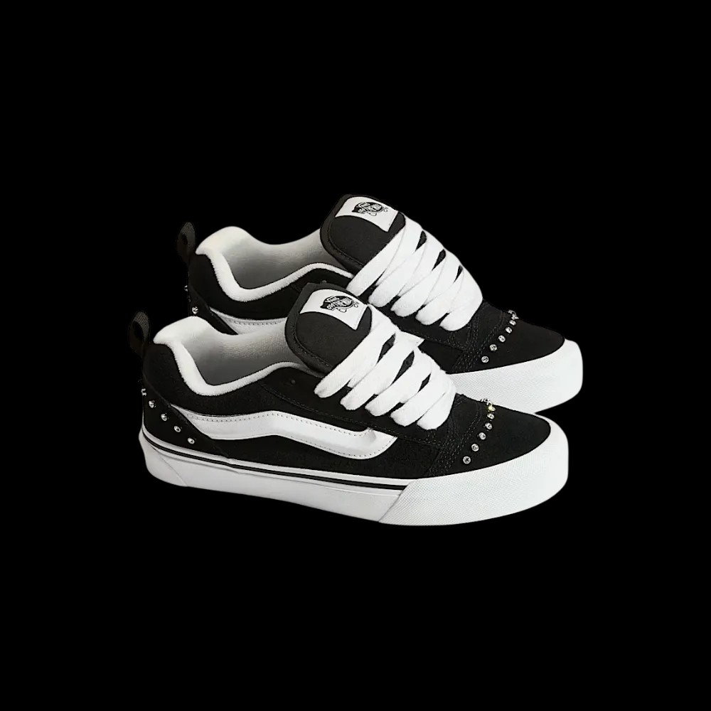 Vans Knu Skool Shoe Black - HypeFly India View 5