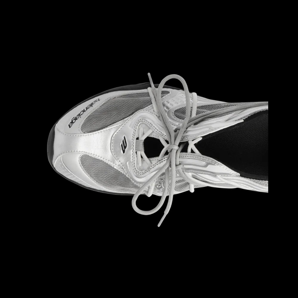 Balenciaga Radar Slip-On Sneaker In Grey - HypeFly India View 5