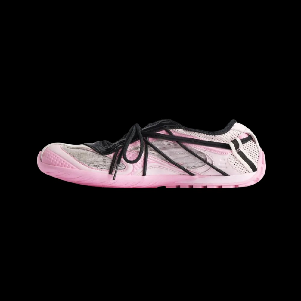 Balenciaga Radar Slip-On Sneaker In Pink - HypeFly India View 3