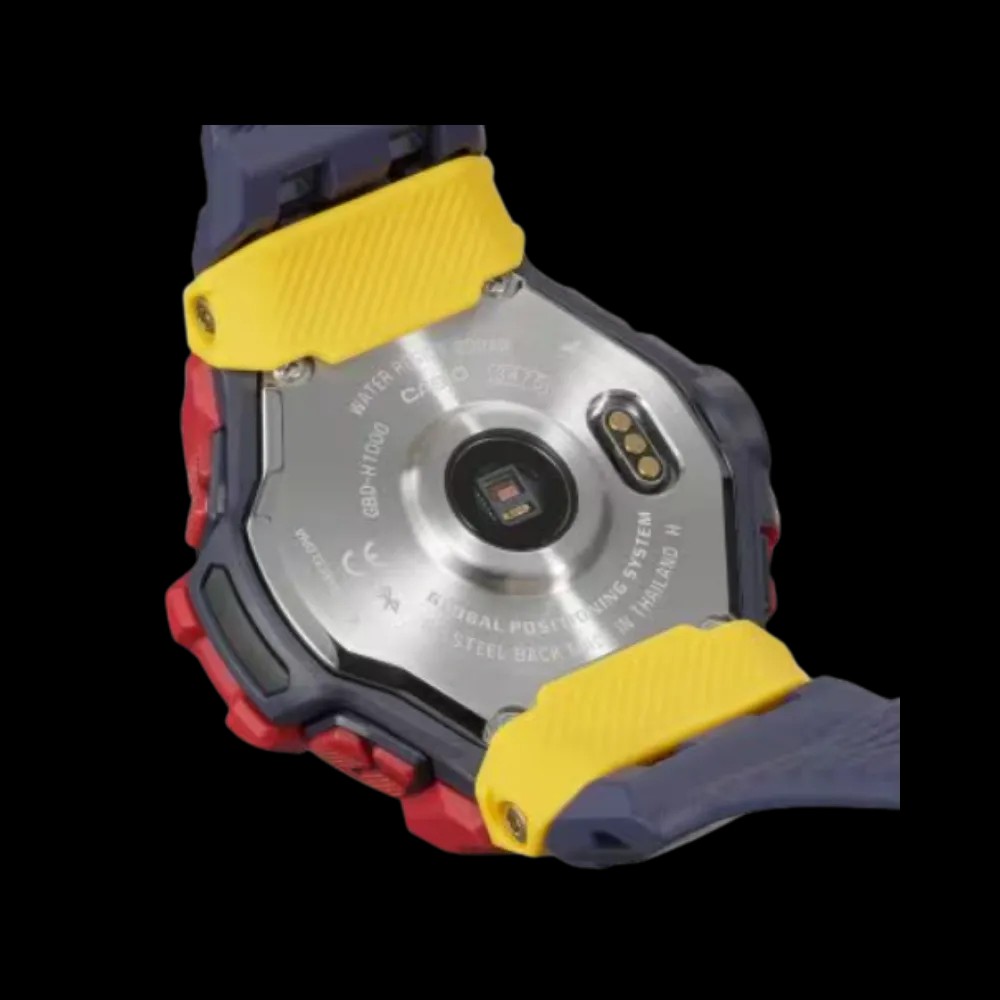 G-Shock Uni GBD100BAR-4 Barcelona Matchday Watch 'Red' - HypeFly India View 2
