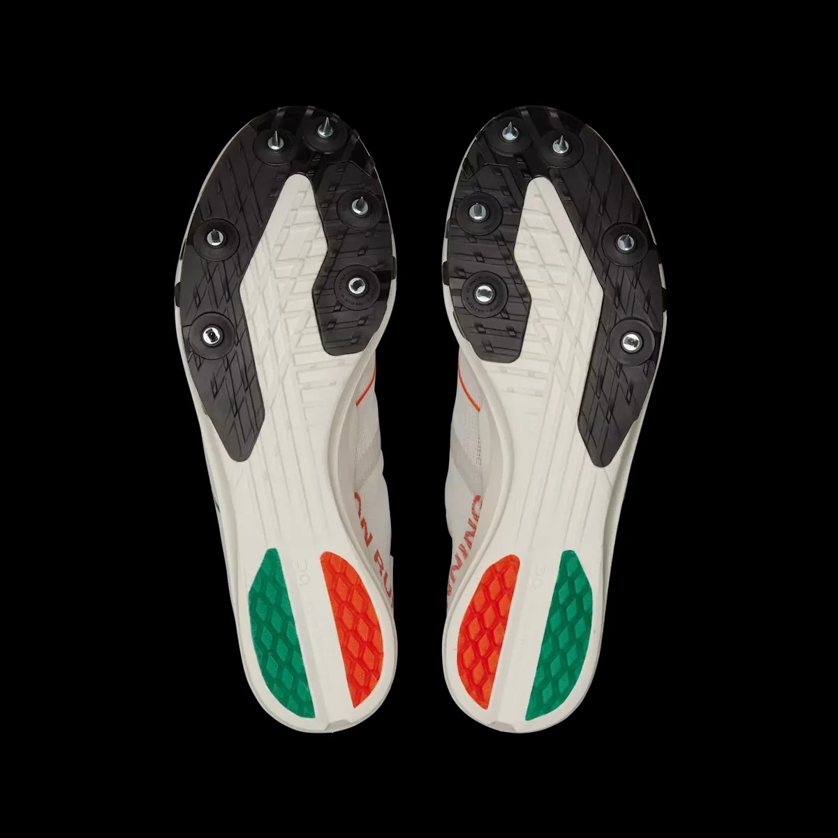 ON RUNNING Men'sCloudspike XC Frost | White - HypeFly India View 3