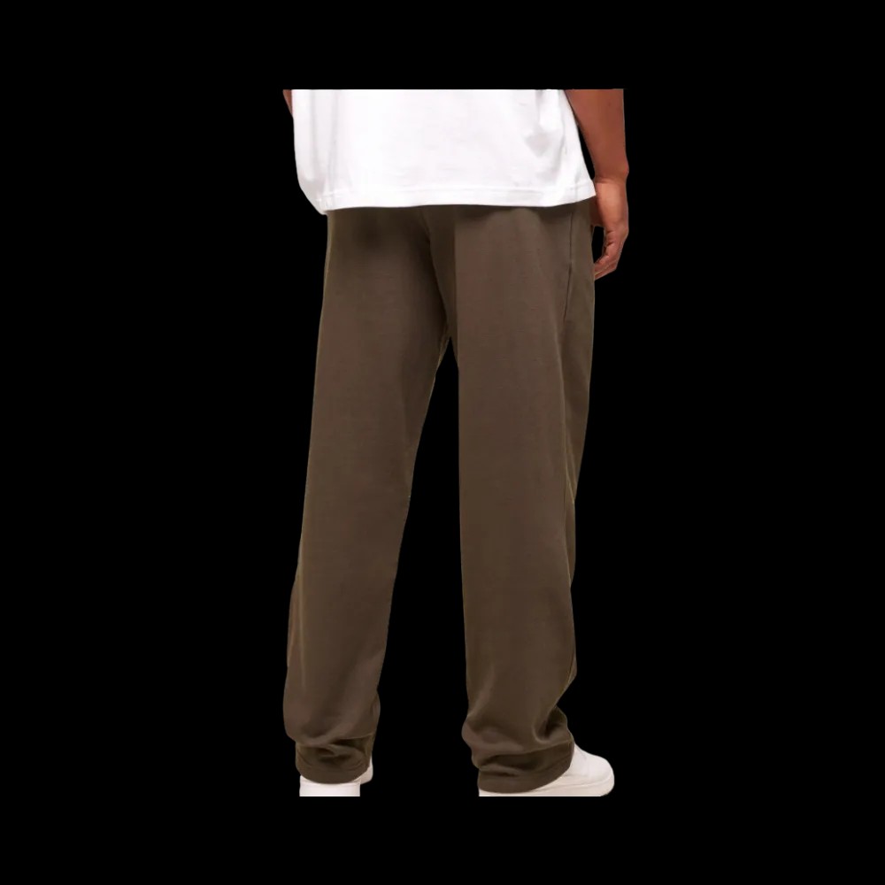 Gymshark Crest Straight Leg Joggers Archive Brown - HypeFly India View 4