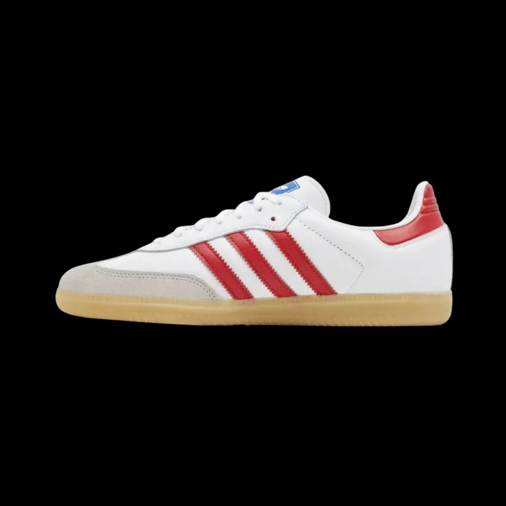 Samba OG J 'White Collegiate Red Gum' - HypeFly India View 2