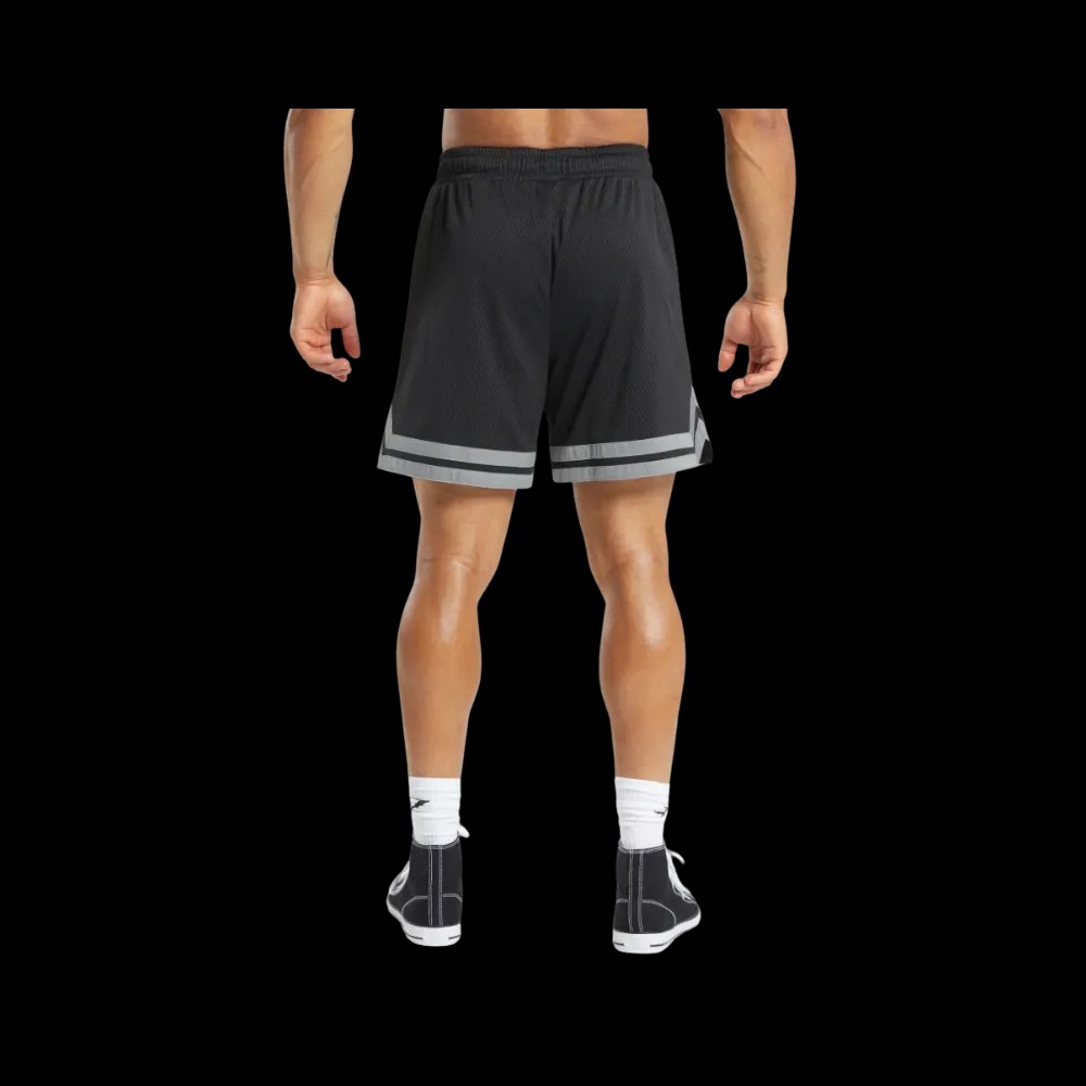Gymshark Basketball Wordmark Short Regular Fit Black - HypeFly India View 4