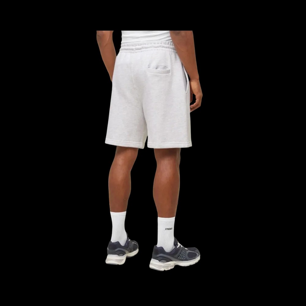 Gymshark Everywear Sweat Shorts Regular Fit Soft Grey Marl - HypeFly India View 2