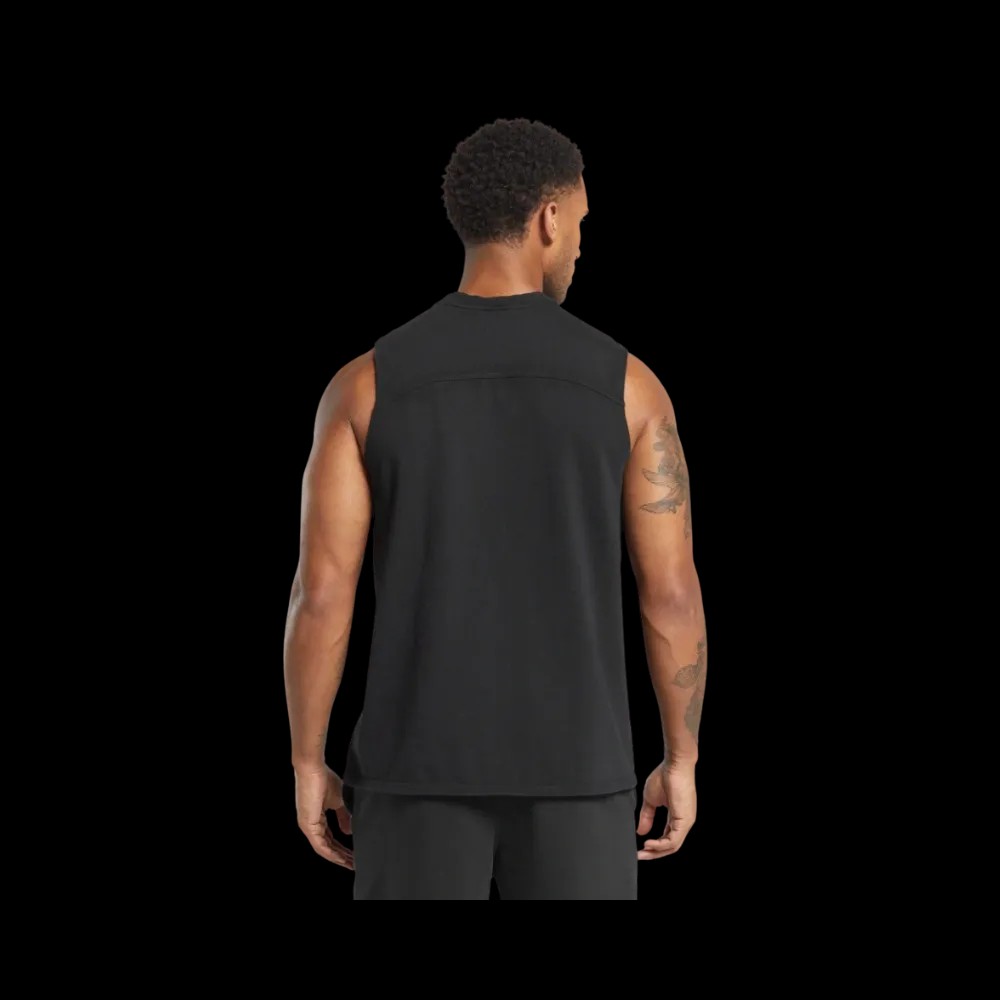 Gymshark Heavyweight Tank Oversized Fit Black - HypeFly India View 4