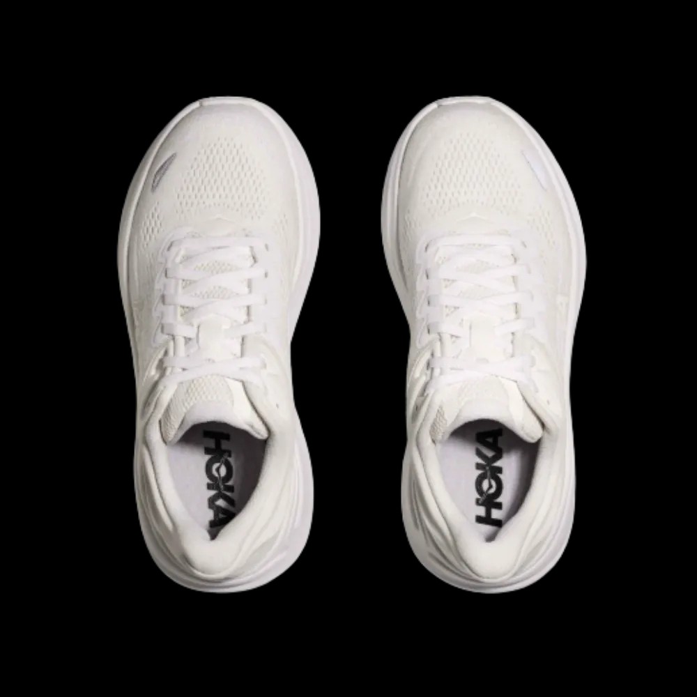 Hoka Bondi 9 White - HypeFly India View 5