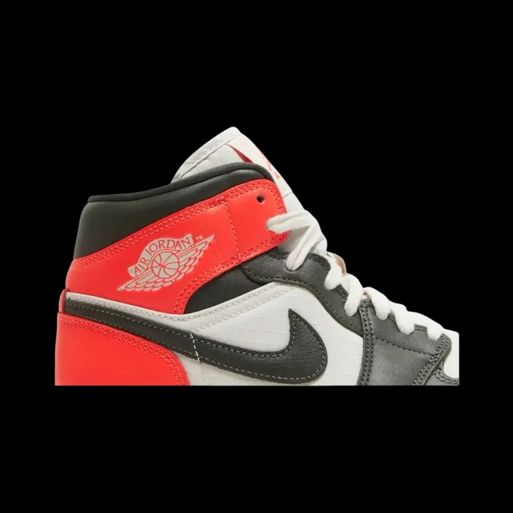 Air Jordan 1 Mid SE 'Newsprint' - HypeFly India View 5