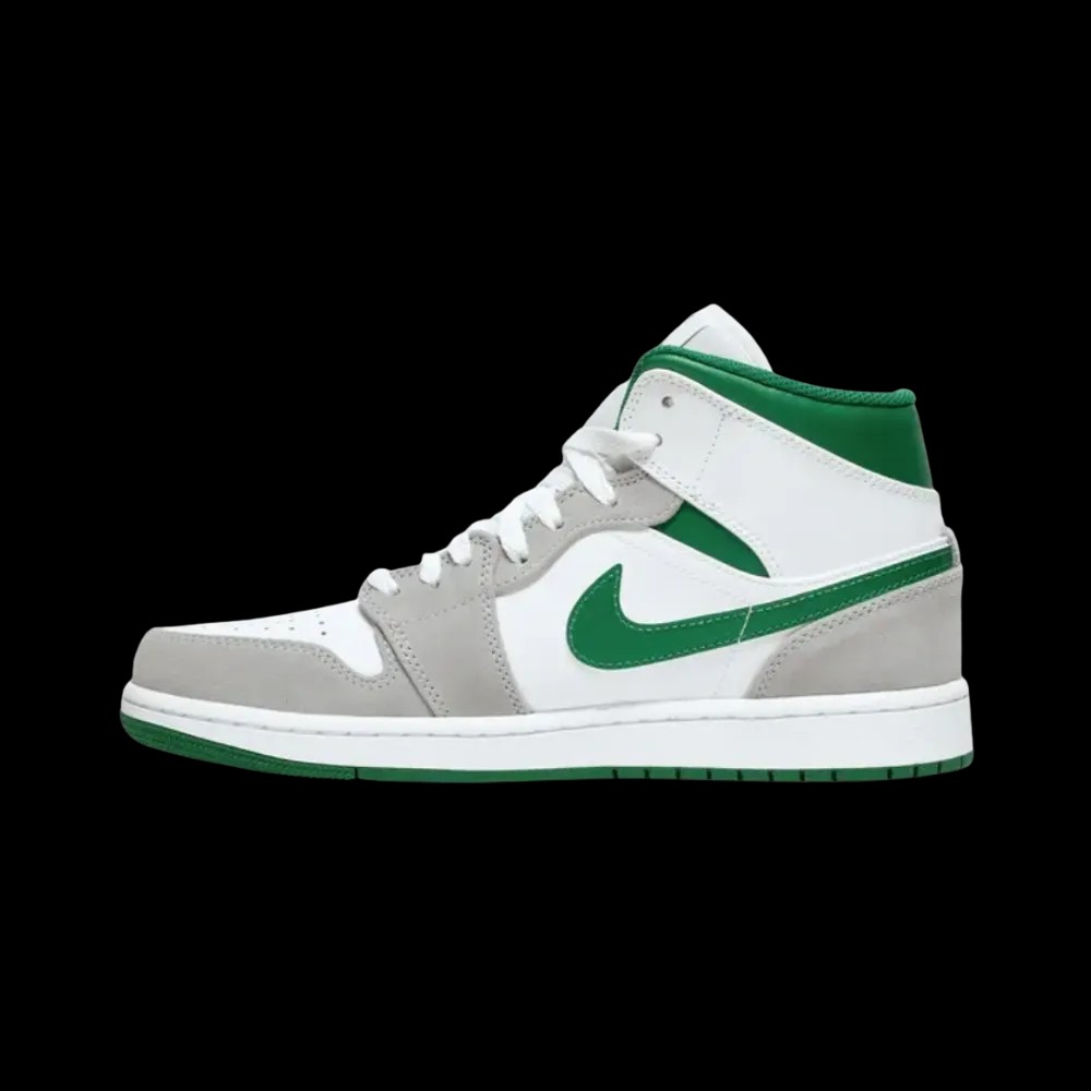 Air Jordan 1 Mid SE Grey Green - HypeFly India View 2