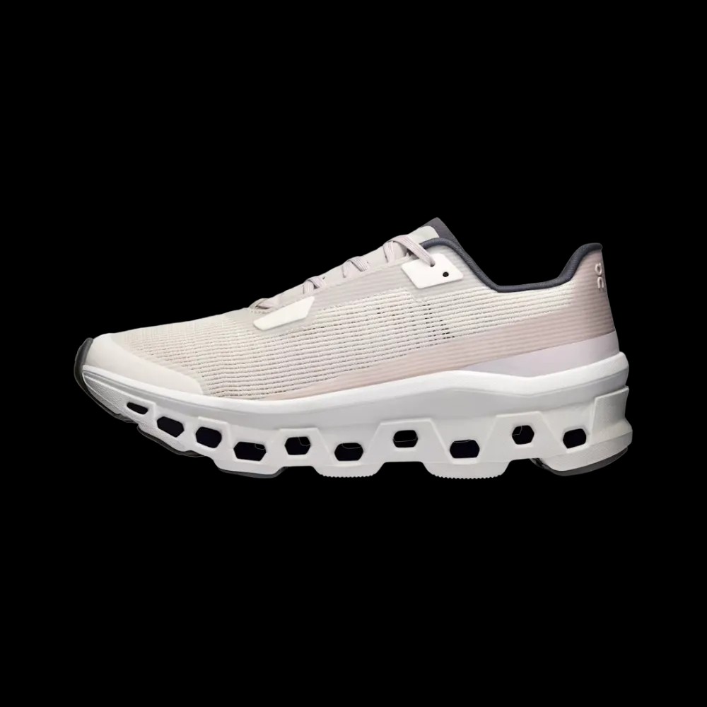 On Running Cloudmonster Void Ivory | Wolf - HypeFly India View 3
