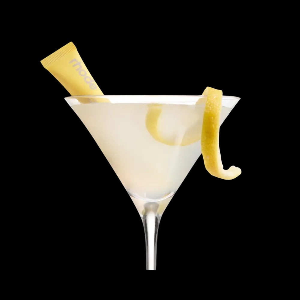 Rhode Peptide Lip Tint "Lemontini - Shimmery Sheer Gold" - HypeFly India View 3