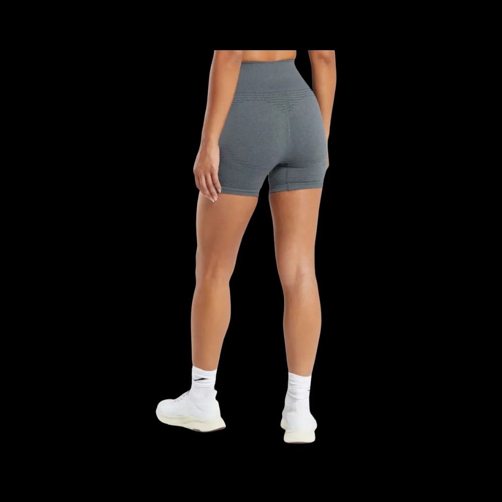 Gymshark Vital Shorts compression fit Strong Grey Marl - HypeFly India View 3