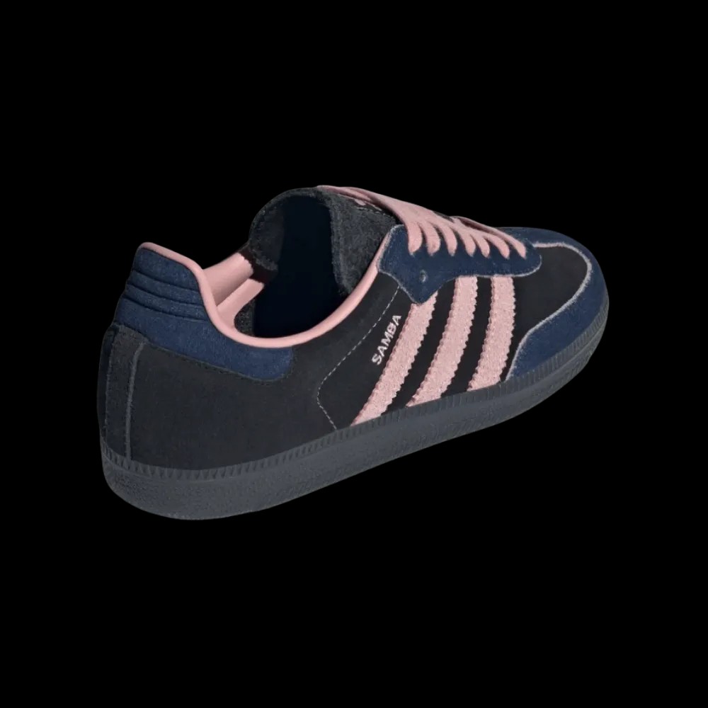 Adidas Samba OG Black Wonder Mauve Indigo - HypeFly India View 5