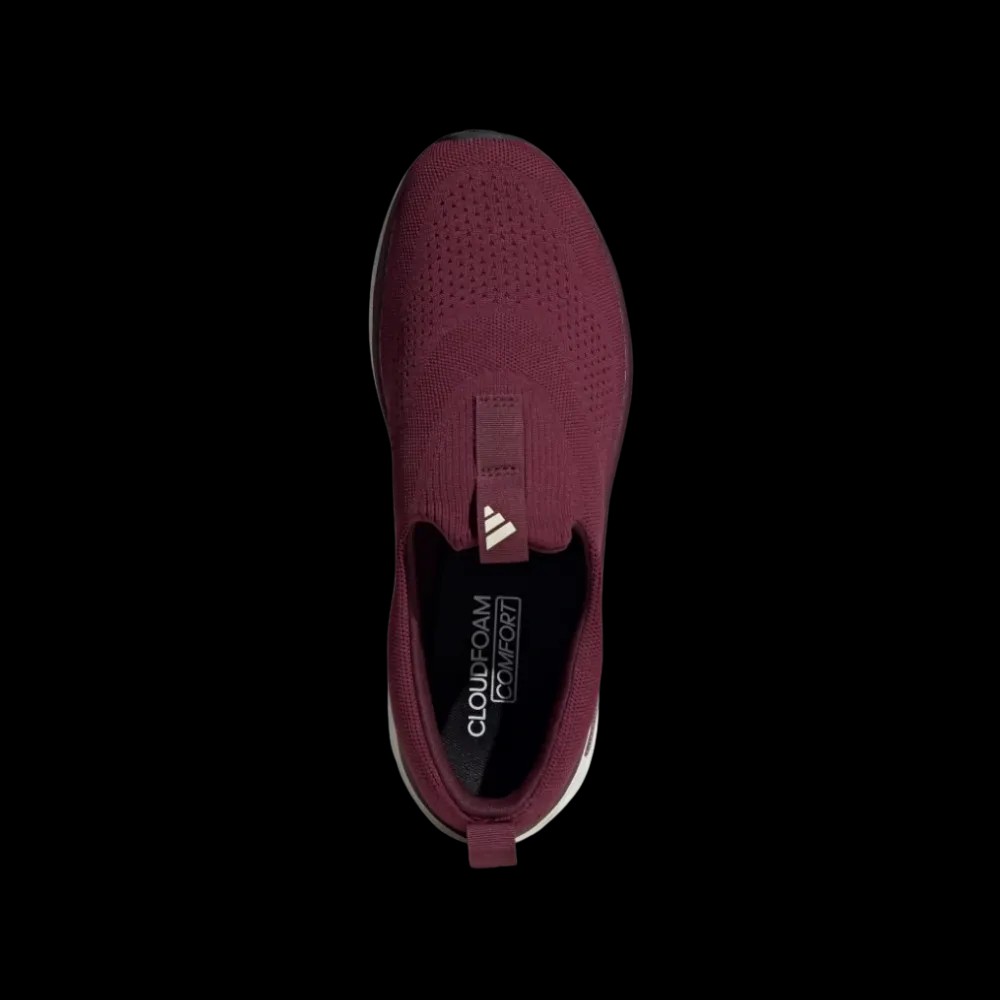 Adidas Cloudfoam Go Lounger Maroon - HypeFly India View 2
