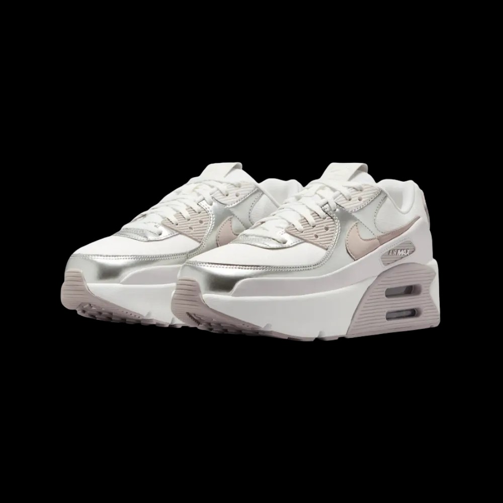 Nike Air Max 90 LV8 'Vast Grey Metallic Platinum' - HypeFly India View 5