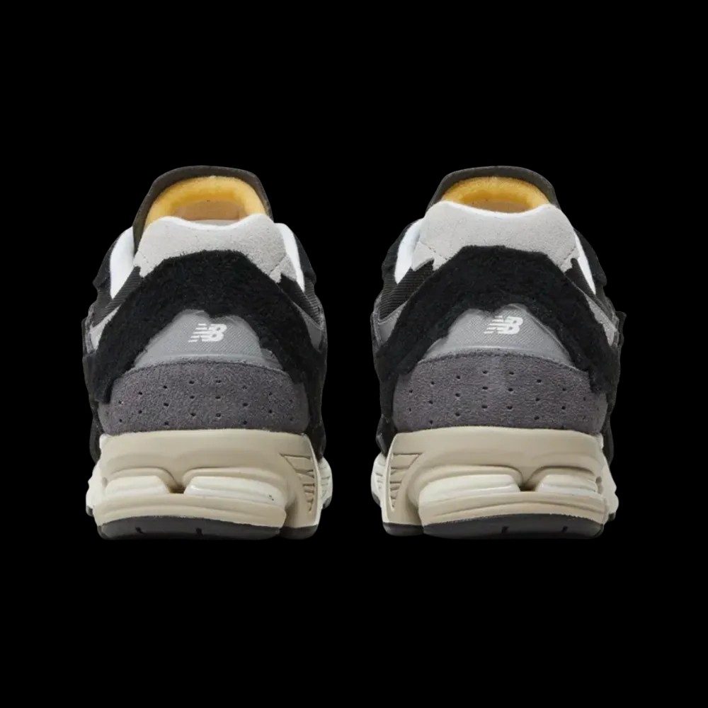 New Balance 2002R Black Grey - HypeFly India View 3