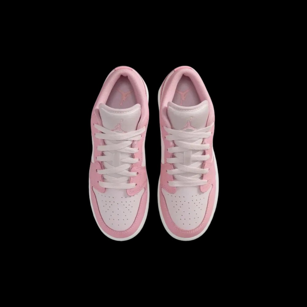 Nike Air Jordan 1 Low Medium Soft Pink White (GS) - HypeFly India View 4