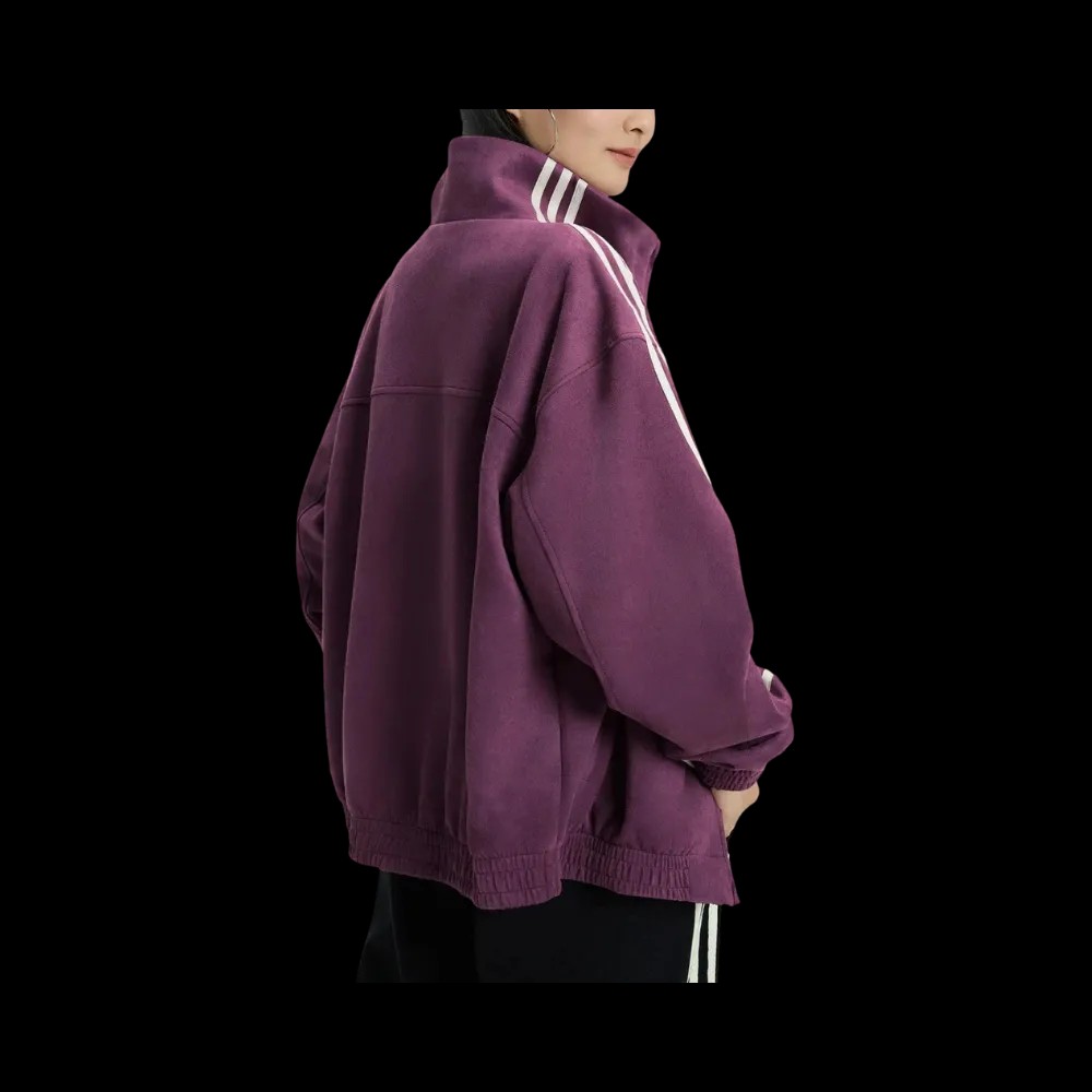 Adidas Originals CTT Chinese Track Top Casual Jacket Sauce Purple - HypeFly India View 4