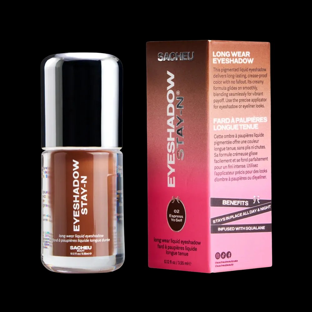 SACHEU Long Wear Liquid Eyeshadow STAY-N - Espress Yo Self - HypeFly India View 1