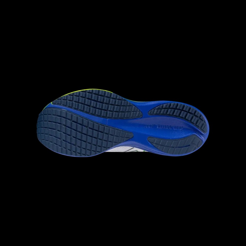 Mizuno Wave Rider 29 White-Estate Blue - HypeFly India View 4