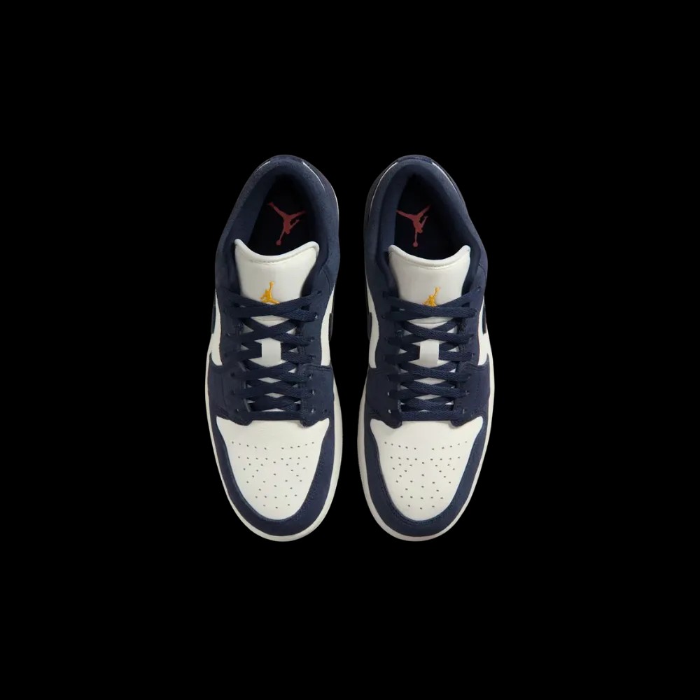 Air Jordan 1 Low SE Obsidian Suede - HypeFly India View 4