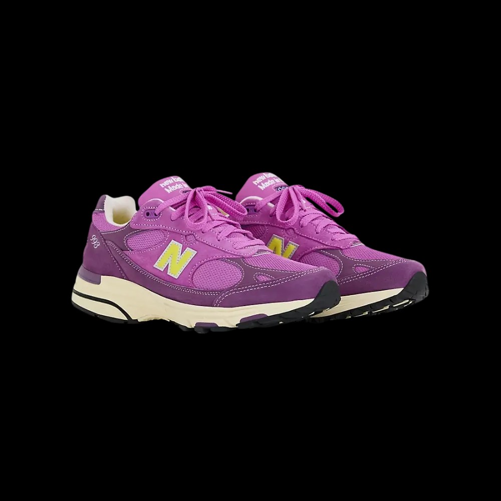 New Balance 993 Made in USA 'Passion Fruit' - HypeFly India View 5