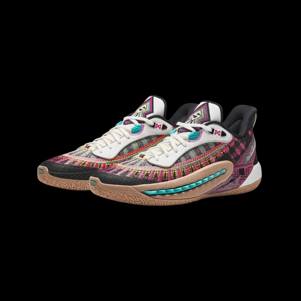 Anta Crazy 6 Pro Yellow Pink Black - HypeFly India View 2