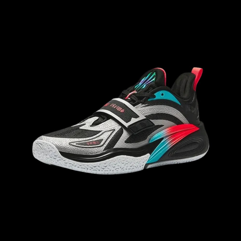 Anta KAI 1 Kaleidoscope Black/Red/Blue - HypeFly India View 3