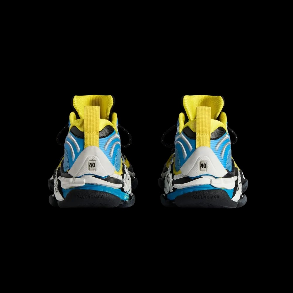 Balenciaga Triple S.2 Sneaker In Blue - HypeFly India View 2