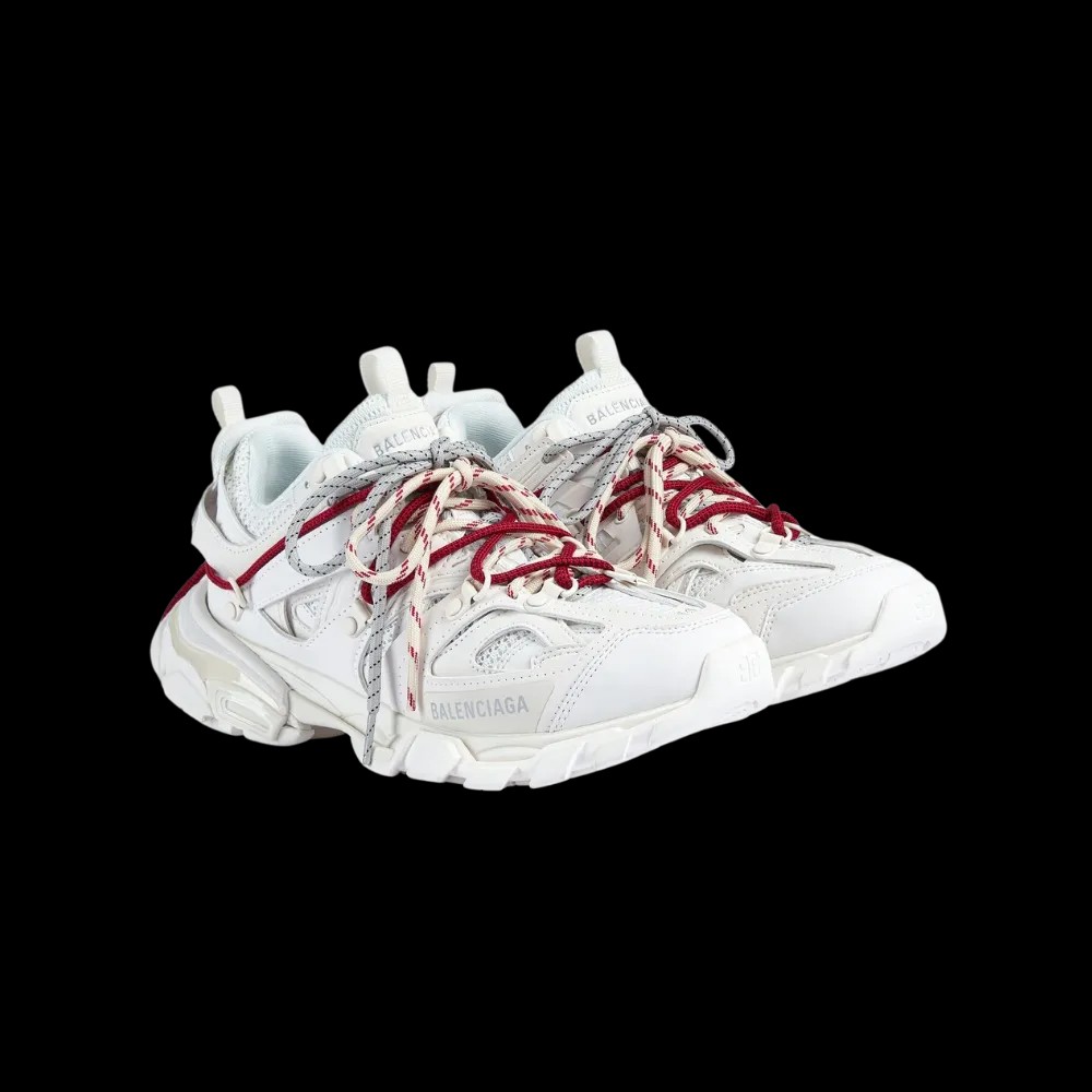 Balenciaga Track Trail Laces Sneaker In White - HypeFly India View 5
