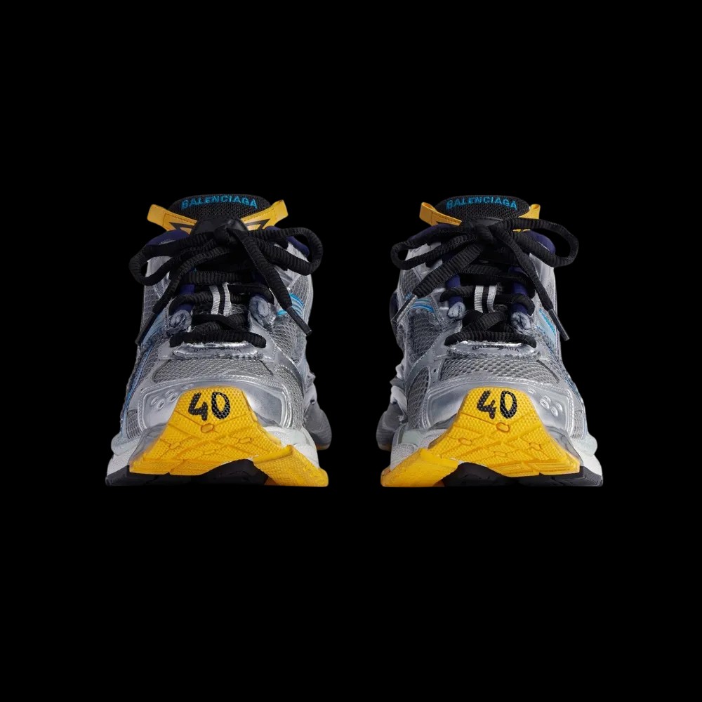 Balenciaga Runner Sneaker In Blue - HypeFly India View 4