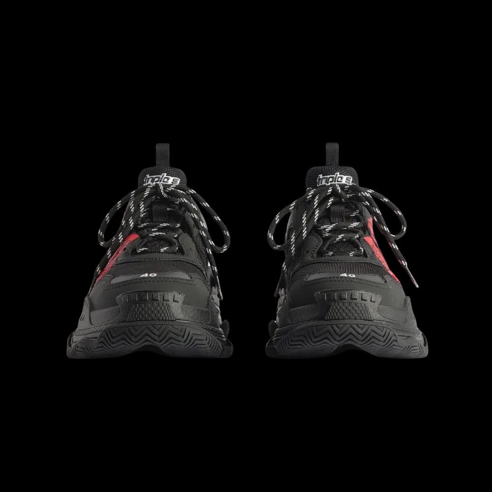 Balenciaga Triple S Sneaker In Red - HypeFly India View 4