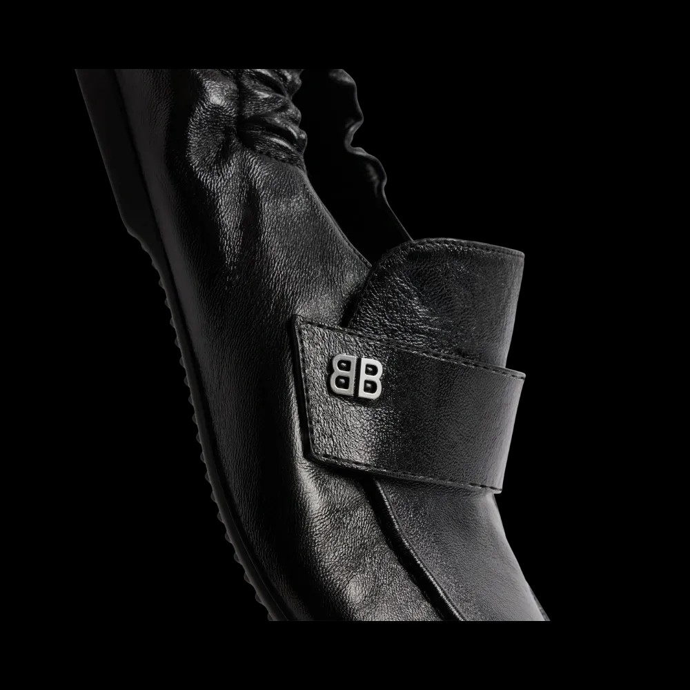 Balenciaga Palermo BB Loafer In Black - HypeFly India View 2