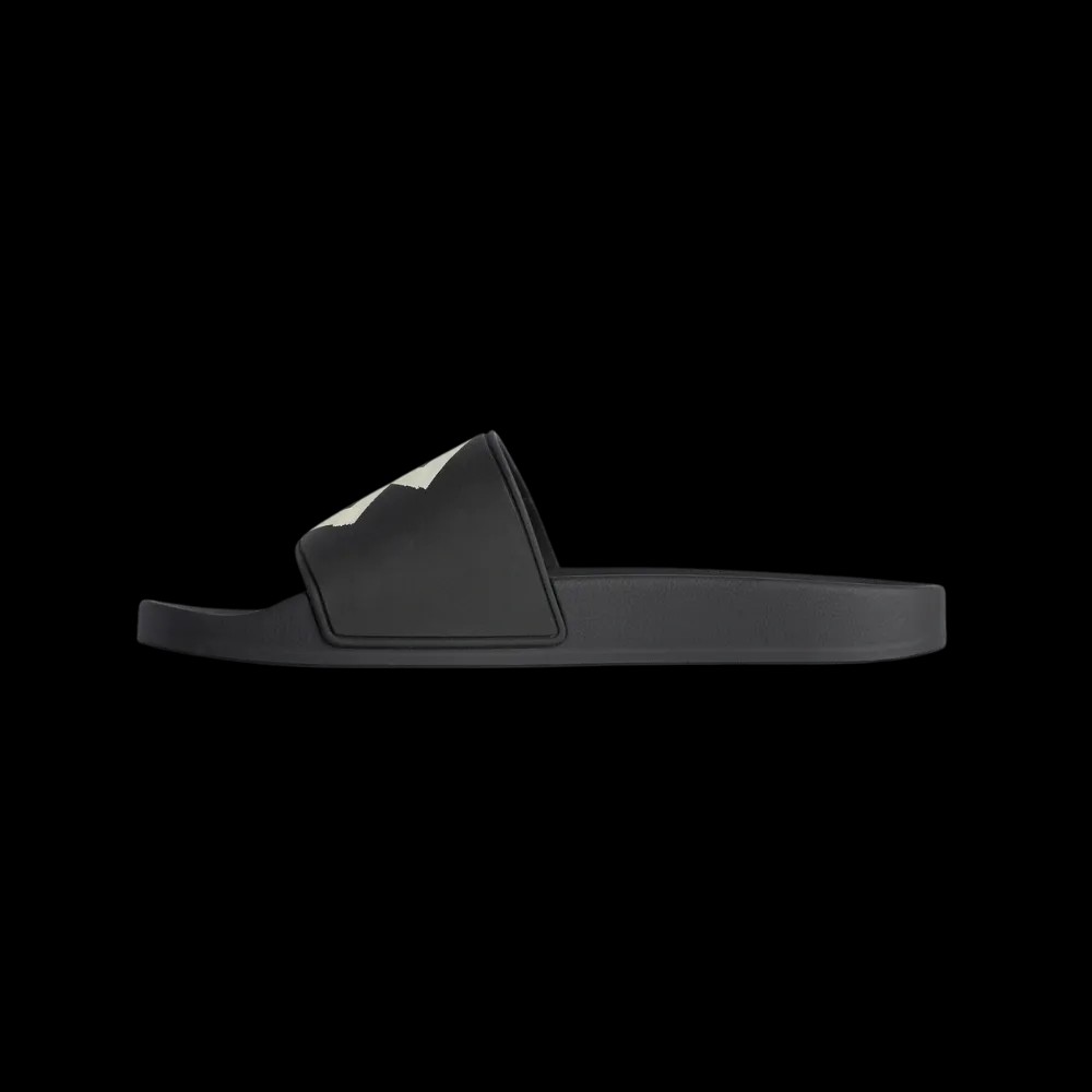 Balenciaga Pool Slide Sandal In Black and Yellow - HypeFly India View 3