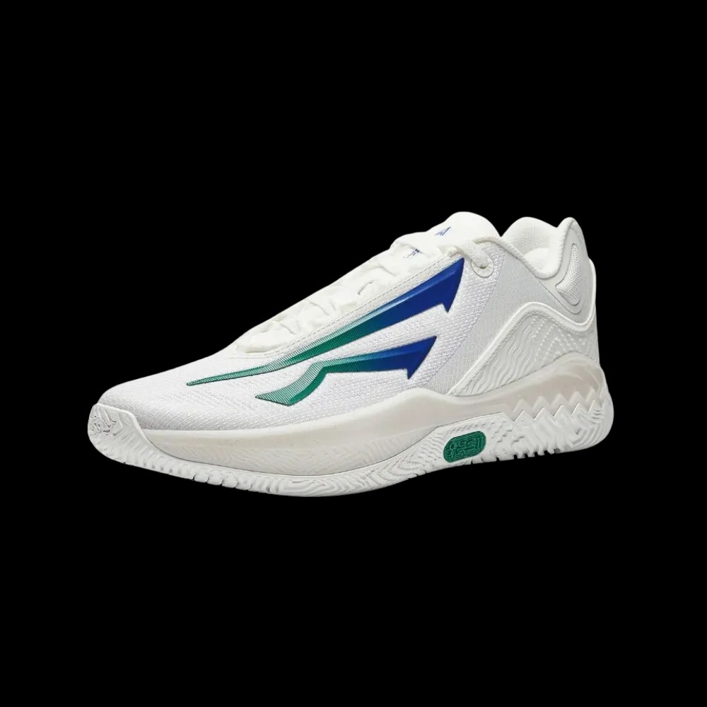 Anta KAI 2 Speed “Dallas” White/Green/Blue - HypeFly India View 3
