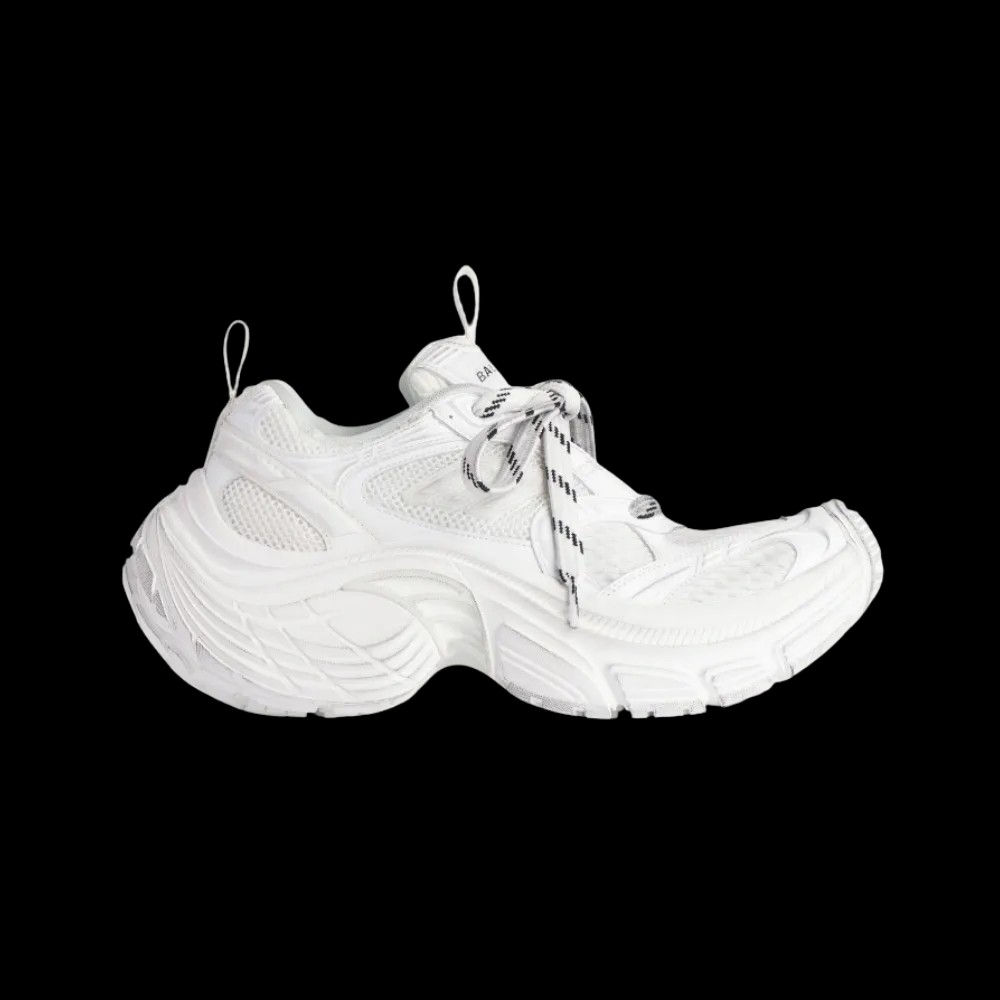 Balenciaga 6XL Sneaker In White Mesh - HypeFly India View 1