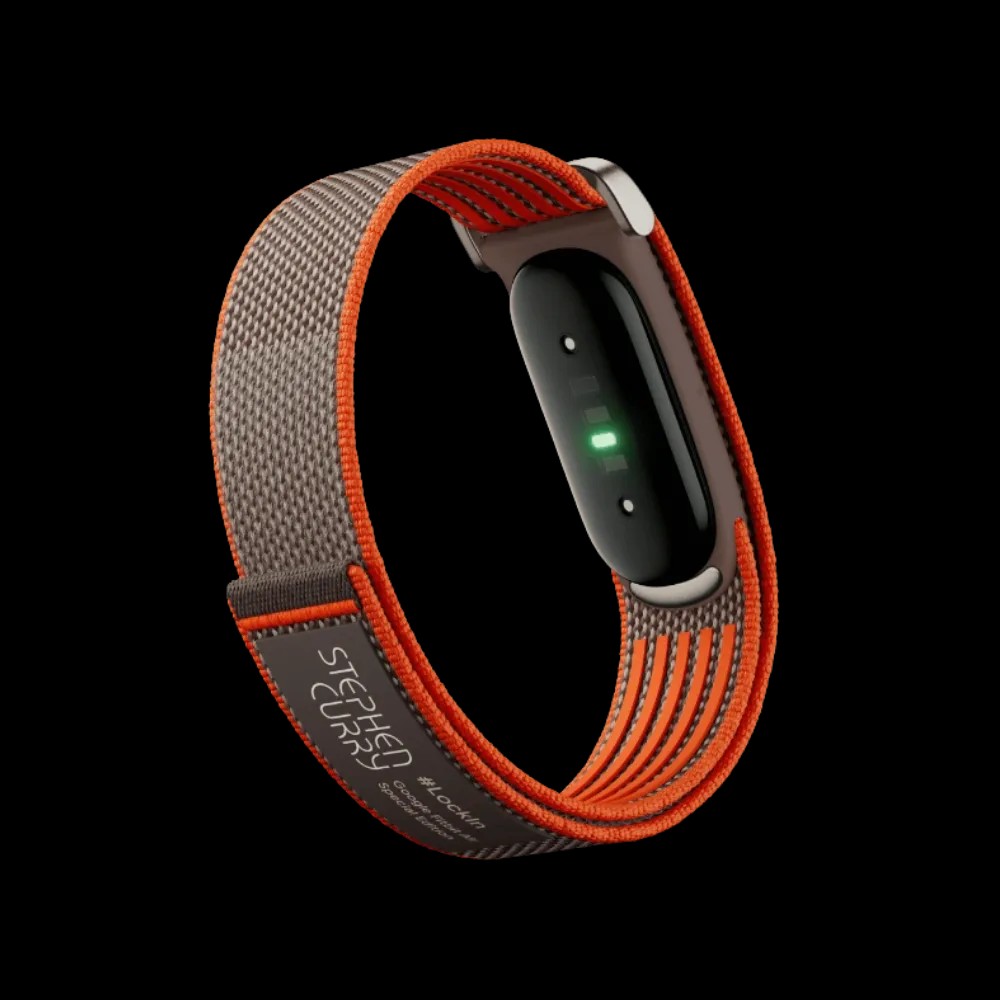 Google Fitbit Air Special Edition Stephen Curry Band "Rye" - HypeFly India View 5