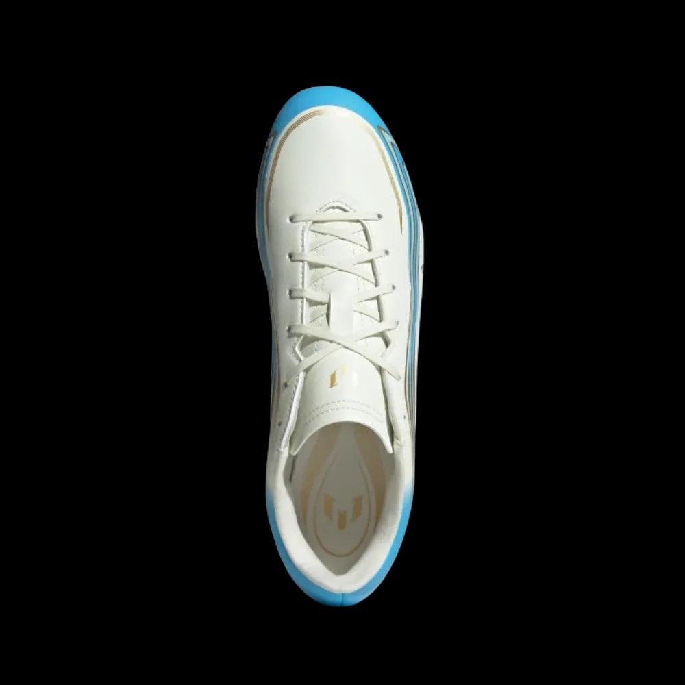 Adidas F50 Messi Club Firm Multi Ground Soccer Cleats Icey Blue - HypeFly India View 2