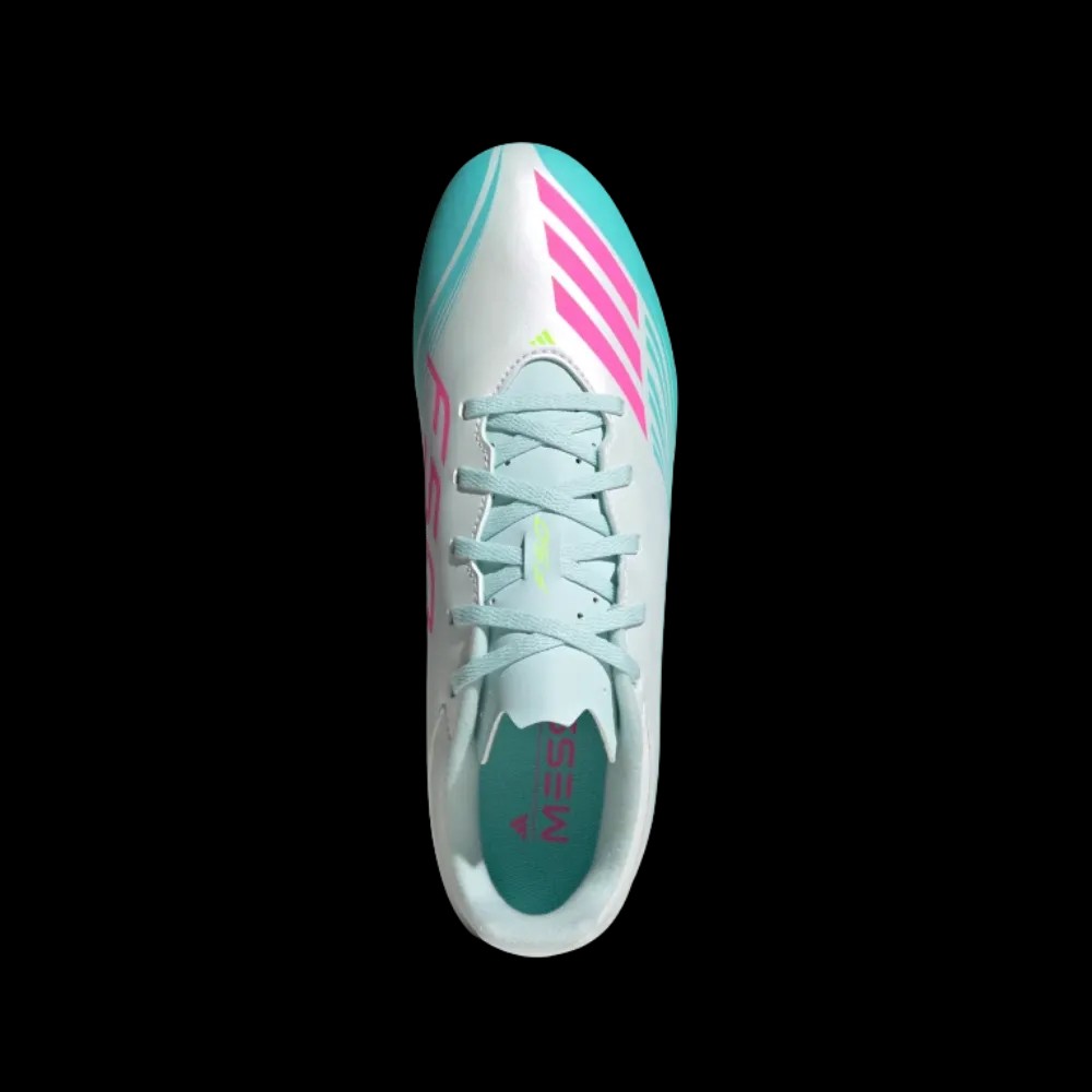 Adidas F50 Messi Club Firm Multi Ground Soccer Cleats Lucid Pink - HypeFly India View 3
