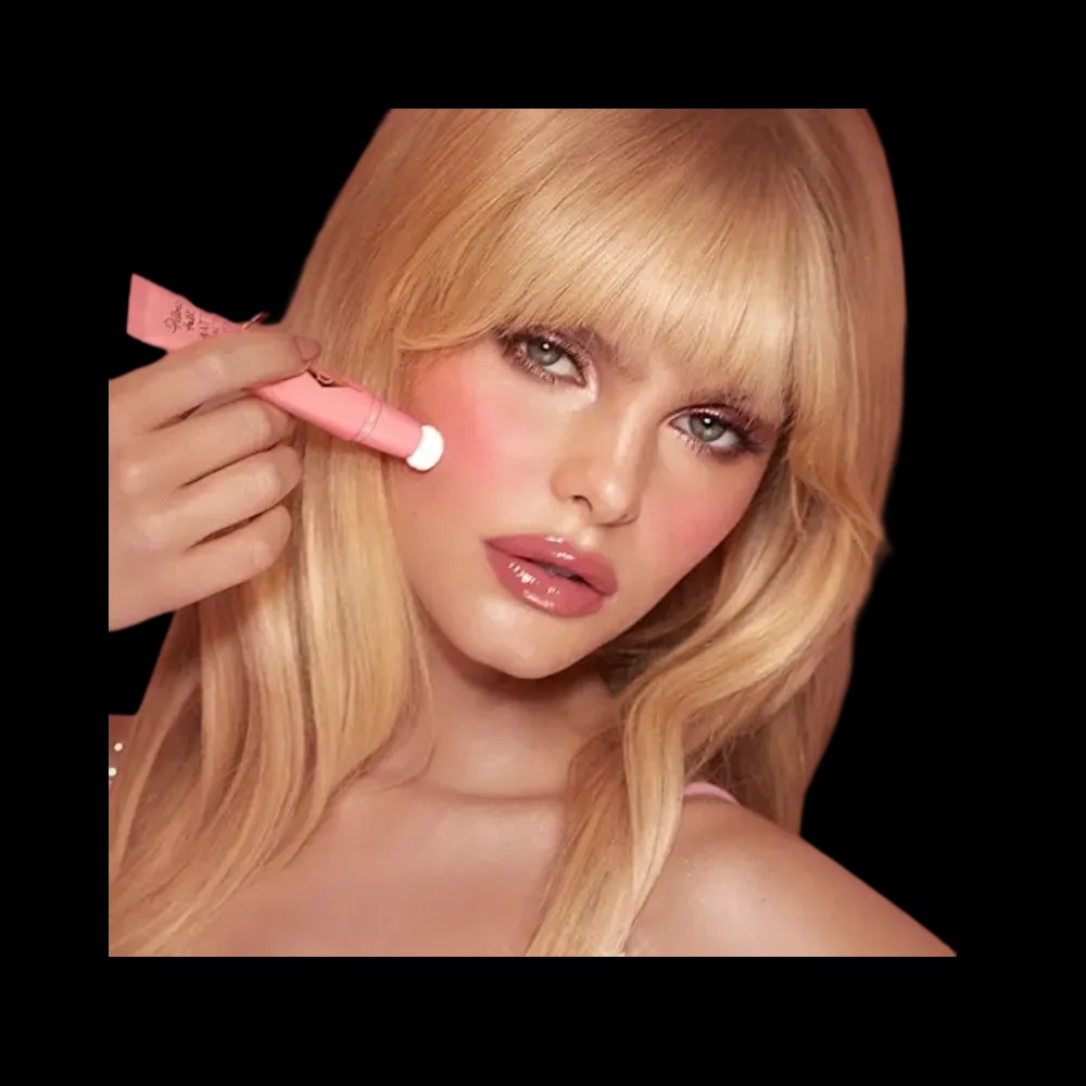 Charlotte Tilbury Matte Beauty Blush Wand Pillow Talk Pink Pop - HypeFly India View 4