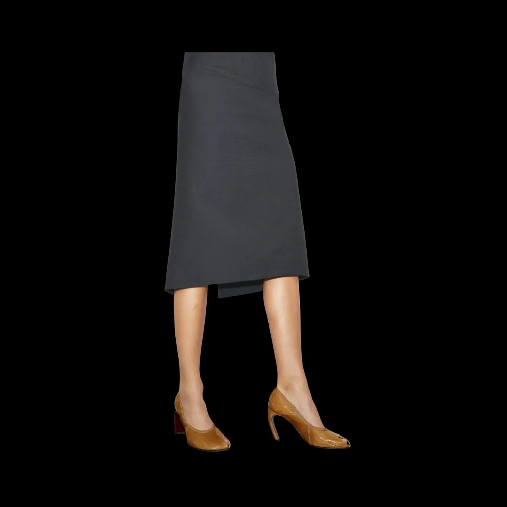 Tory Burch Peep-Toe Pump Caramel Tan - HypeFly India View 3