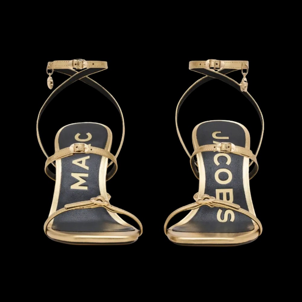 Marc Jacobs The Metallic Leather Daisy Gold - HypeFly India View 3