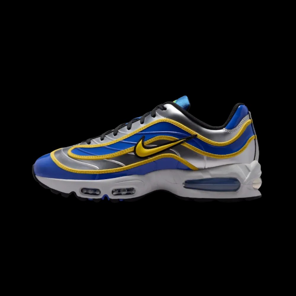 Nike Air Max Joga Bonito R9 'Metallic Silver Varsity Maize' - HypeFly India View 3