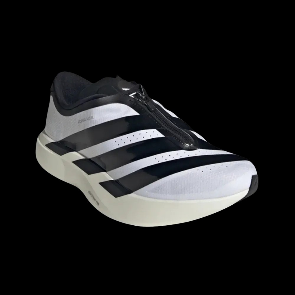 Adidas Adizero Evo SL Zip 'White Black' - HypeFly India View 5