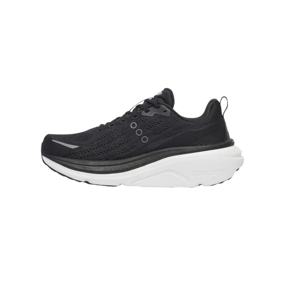 Saucony Hurricane 25 Black | White - HypeFly India View 2
