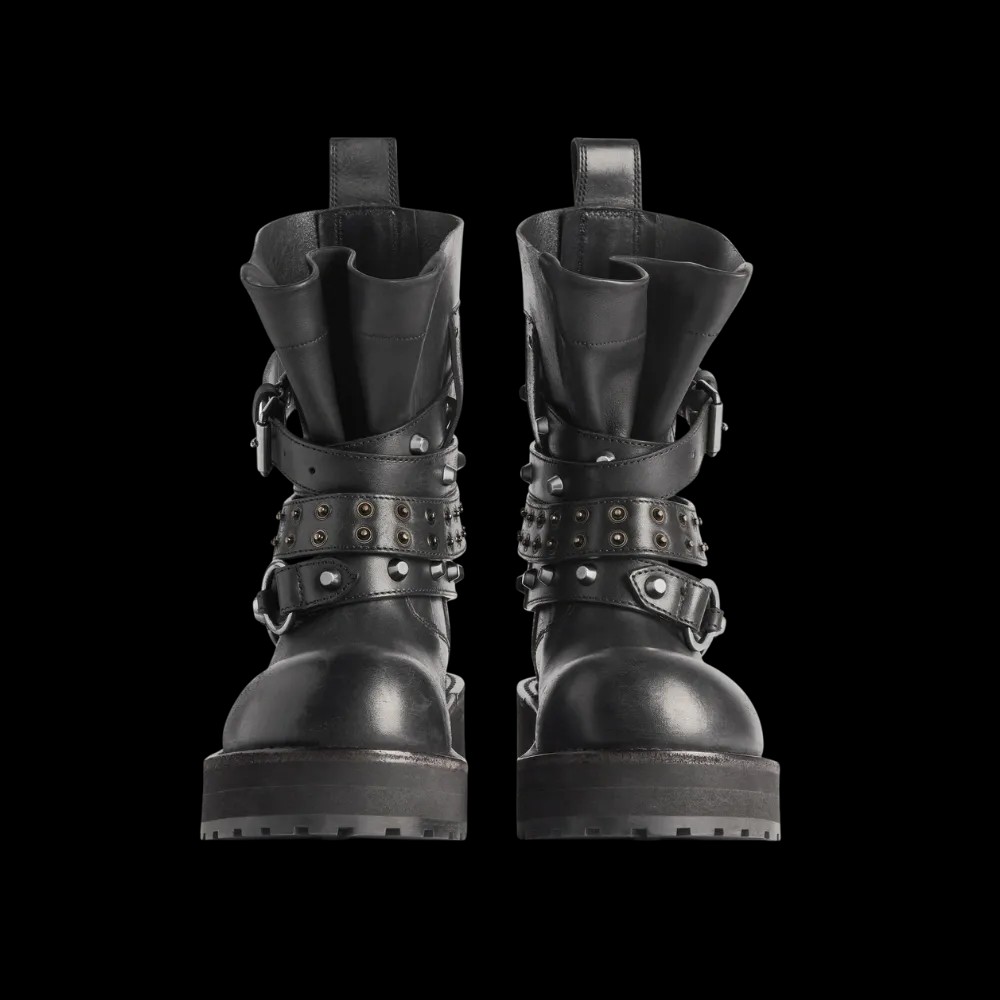 Balenciaga Venom City Bootie In Black - HypeFly India View 5