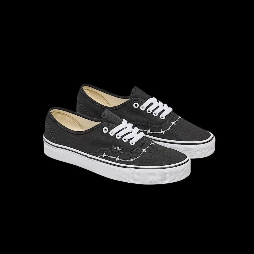 Vans Authentic Shoe Barbed Black - HypeFly India View 5